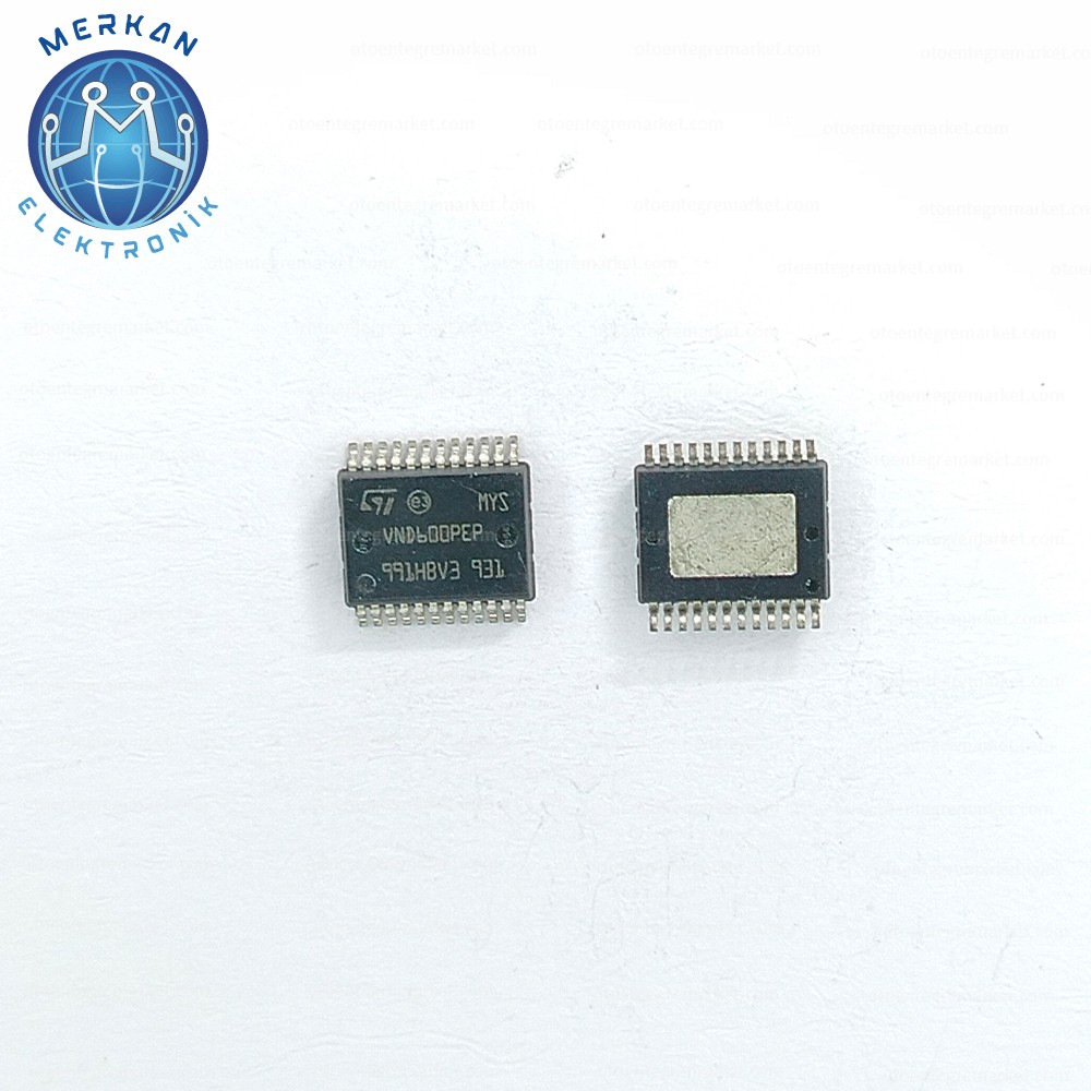 VND600PEP (SSOP-24-SMD) ORİJİNAL OTO BEYİN TAMİR ENTEGRELERİ MERKAN ELEKTRONİK
