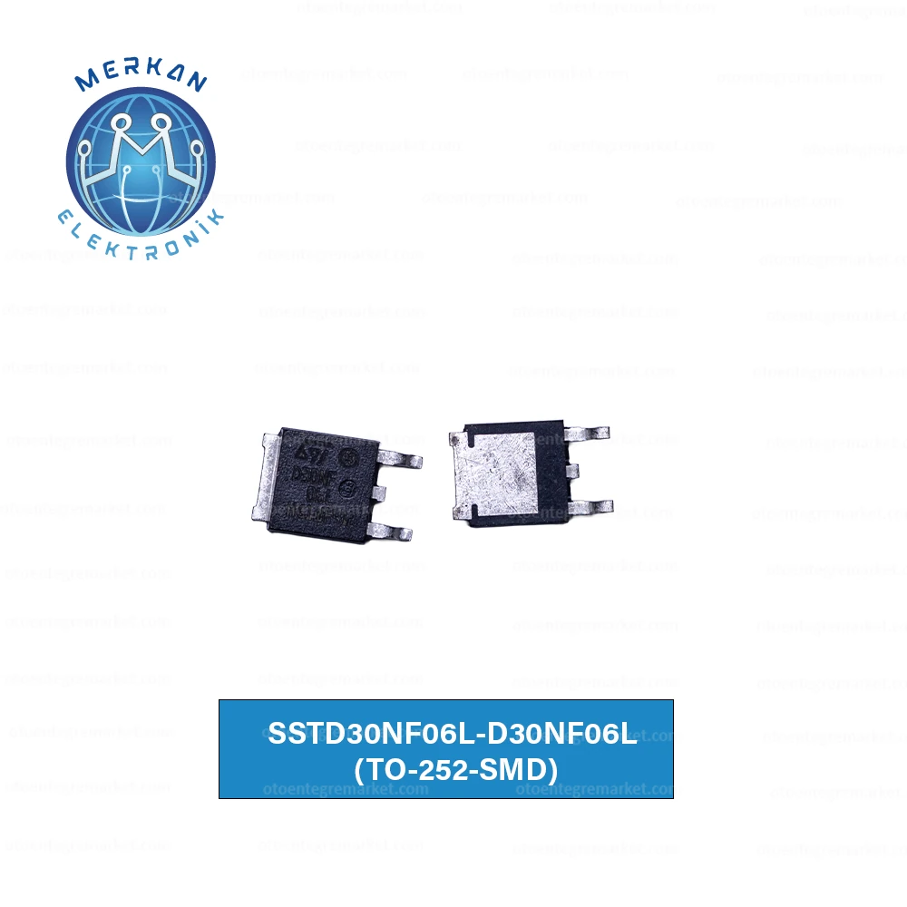 STD30NF06L-D30NF06L (TO-252-SMD)