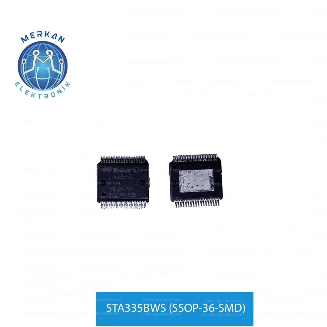 STA335BWS (SSOP-36-SMD) ORİJİNAL OTO BEYİN TAMİR ENTEGRELERİ MERKAN ELEKTRONİK