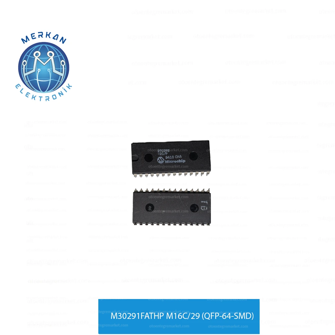M30291FATHP M16C/29 (QFP-64-SMD) ORİJİNAL OTO BEYİN TAMİR ENTEGRELERİ MERKAN ELEKTRONİK