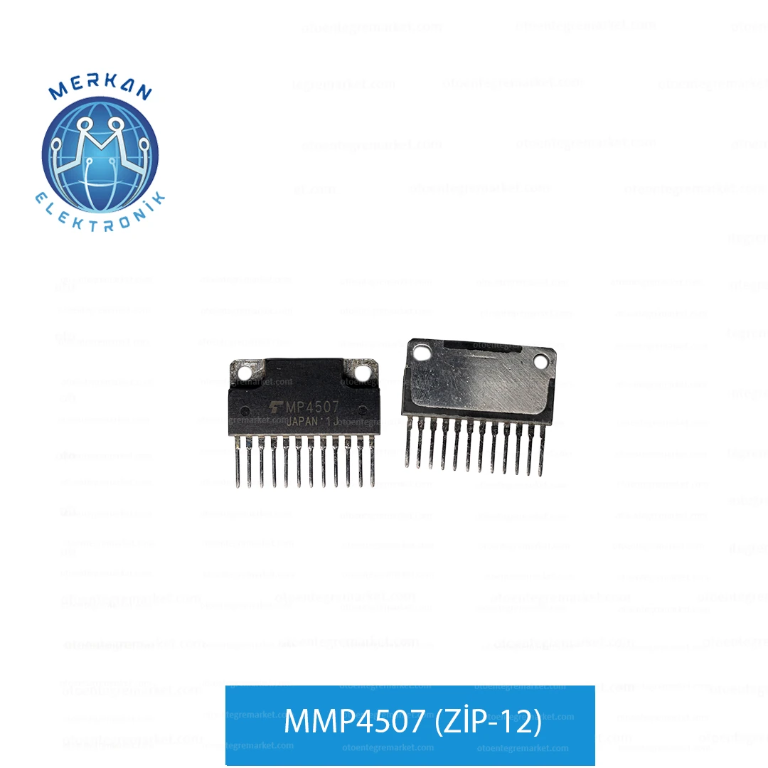 MP4507 (ZİP-12) ORİJİNAL OTO BEYİN TAMİR ENTEGRELERİ MERKAN ELEKTRONİK