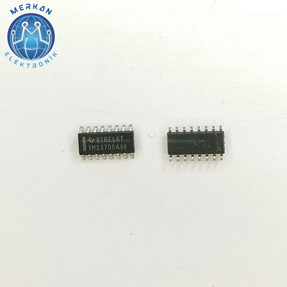 TMS3705ADR  (SOP-16-SMD)  ORİJİNAL OTO BEYİN TAMİR ENTEGRELERİ MERKAN ELEKTRONİK