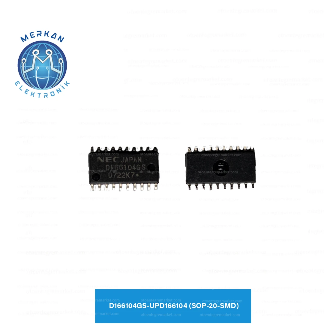 D166104GS-UPD166104 (SOP-20-SMD) ORİJİNAL OTO BEYİN TAMİR ENTEGRELERİ MERKAN ELEKTRONİK