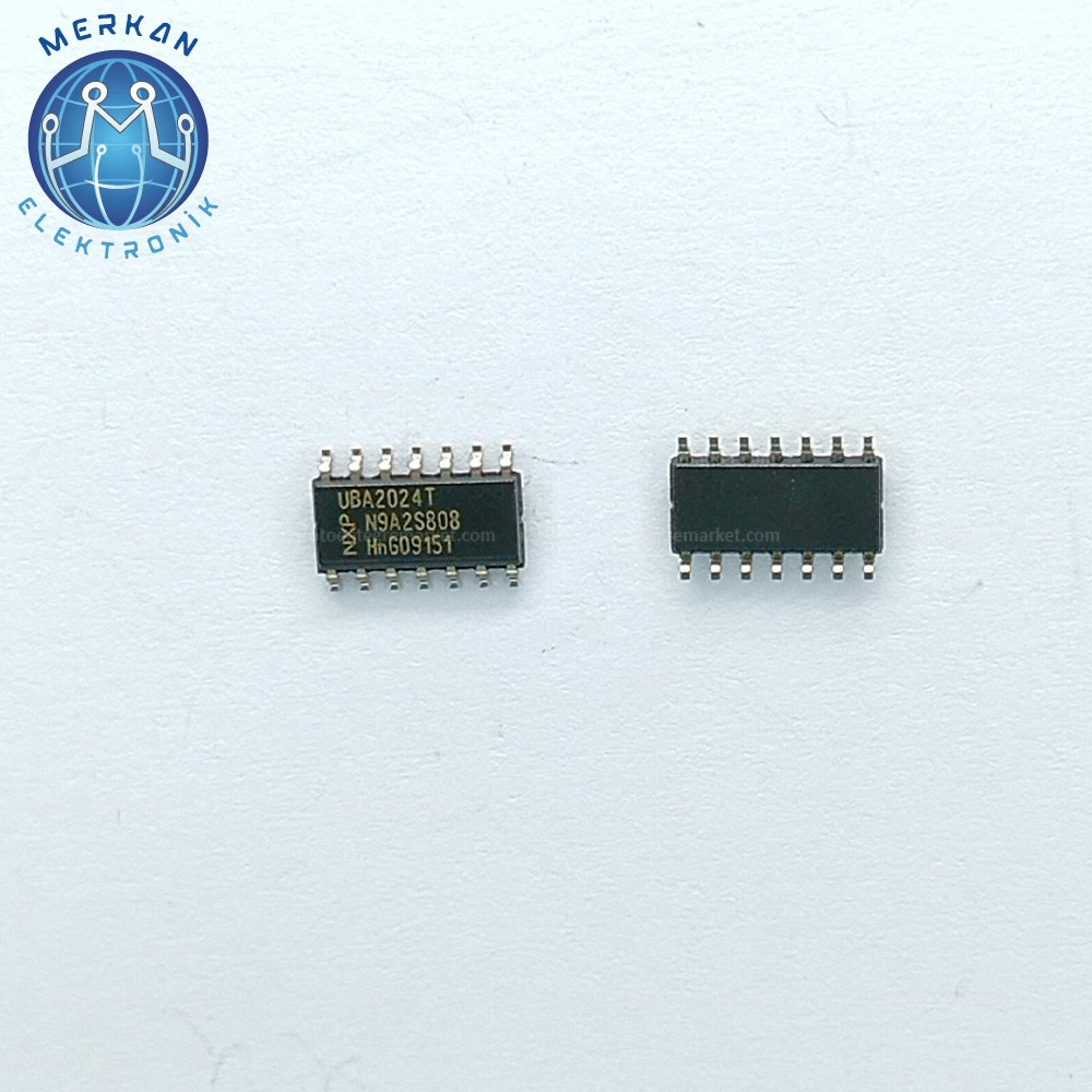 UBA2024T (SOİC-14-SMD) ORİJİNAL OTO BEYİN TAMİR ENTEGRELERİ MERKAN ELEKTRONİK