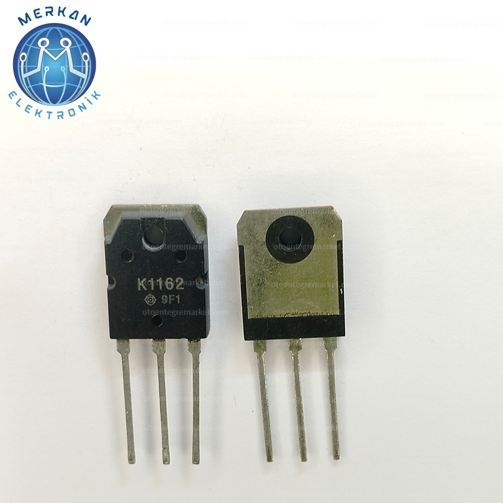 2SK1162 (TO-247-ZİP-3)ORİJİNAL OTO BEYİN TAMİR ENTEGRELERİ MERKAN ELEKTRONİK