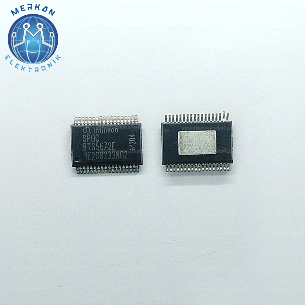 BTS5672E (SSOP-36-SMD) ORİJİNAL OTO BEYİN TAMİR ENTEGRELERİ MERKAN ELEKTRONİK