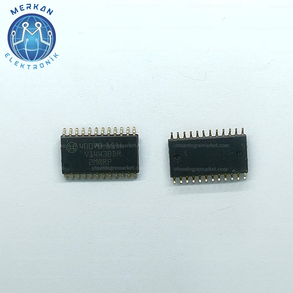 BOSCH 40070 (SOP-24-SMD) ORİJİNAL OTO BEYİN TAMİR ENTEGRELERİ MERKAN ELEKTRONİK