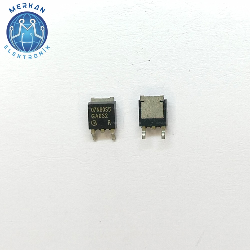 SPD07N60S5  (TO-252-SMD) ORİJİNAL OTO BEYİN TAMİR ENTEGRELERİ MERKAN ELEKTRONİK