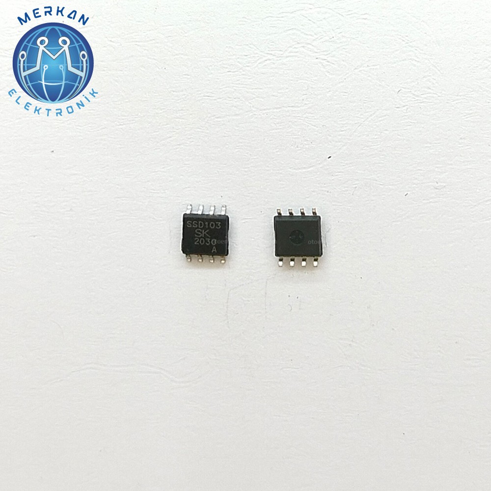 SSD103 (SOP-8-SMD) ORİJİNAL OTO BEYİN TAMİR ENTEGRELERİ MERKAN ELEKTRONİK