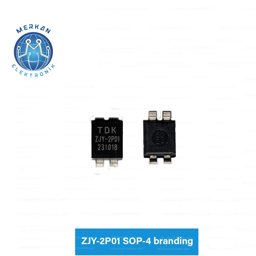 ZJY-2P01 SOP-4 branding ORİJİNAL OTO BEYİN TAMİR ENTEGRELERİ MERKAN ELEKTRONİK