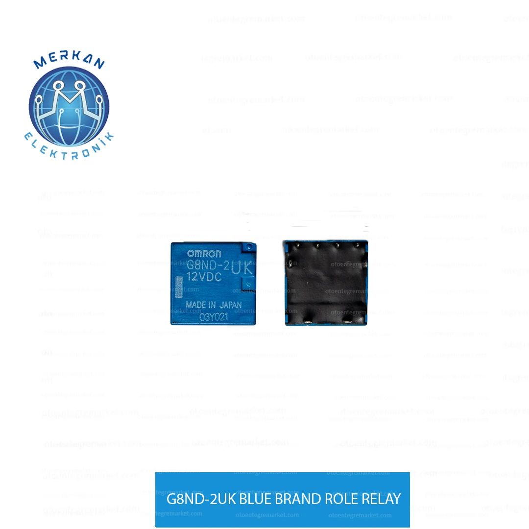 G8ND-2UK BLUE BRAND ROLE RELAY ORİJİNAL OTO BEYİN TAMİR ENTEGRELERİ MERKAN ELEKTRONİK