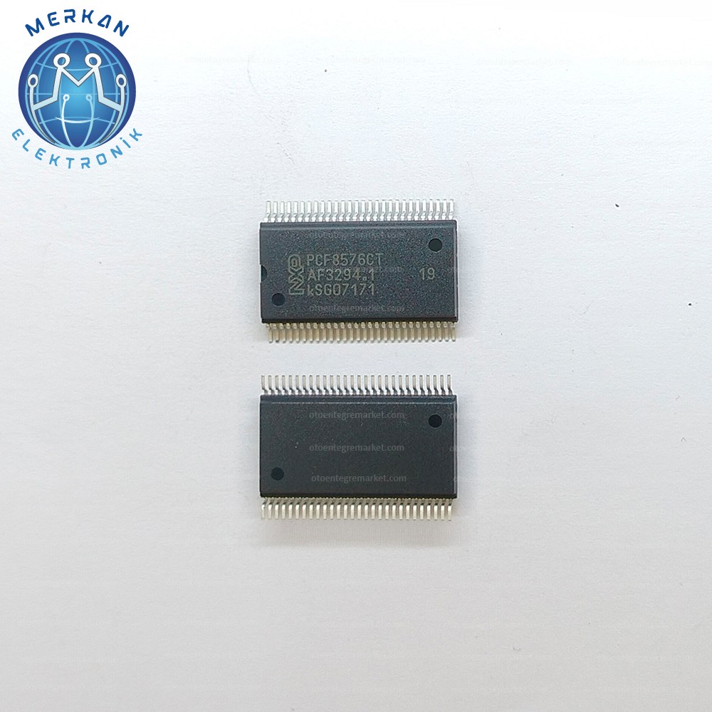 PCF8576CT (SSOP-56-SMD)  ORİJİNAL OTO BEYİN TAMİR ENTEGRELERİ MERKAN ELEKTRONİK