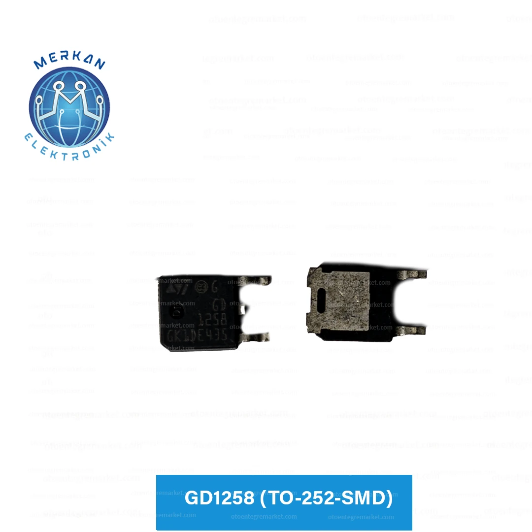 GD1258 (TO-252-SMD) ORİJİNAL OTO BEYİN TAMİR ENTEGRELERİ MERKAN ELEKTRONİK