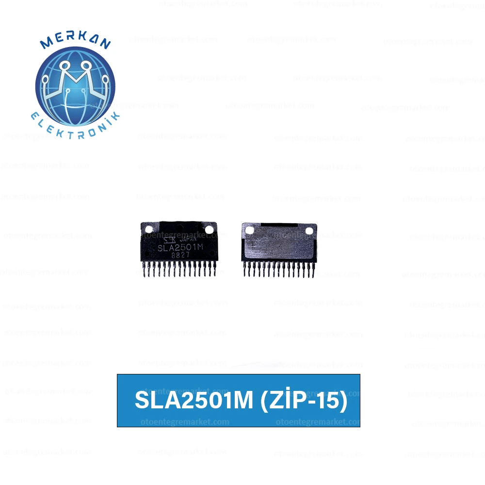 SLA2501M (ZİP-15) ORİJİNAL OTO BEYİN TAMİR ENTEGRELERİ MERKAN ELEKTRONİK