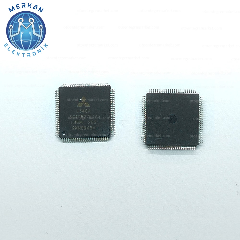 E348A-SC11527FTA (QFP-100-SMD) ORİJİNAL OTO BEYİN TAMİR ENTEGRELERİ MERKAN ELEKTRONİK