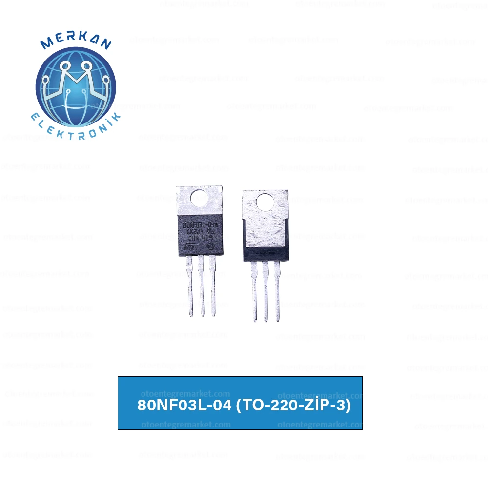 80NF03L-04 (TO-220-ZİP-3)