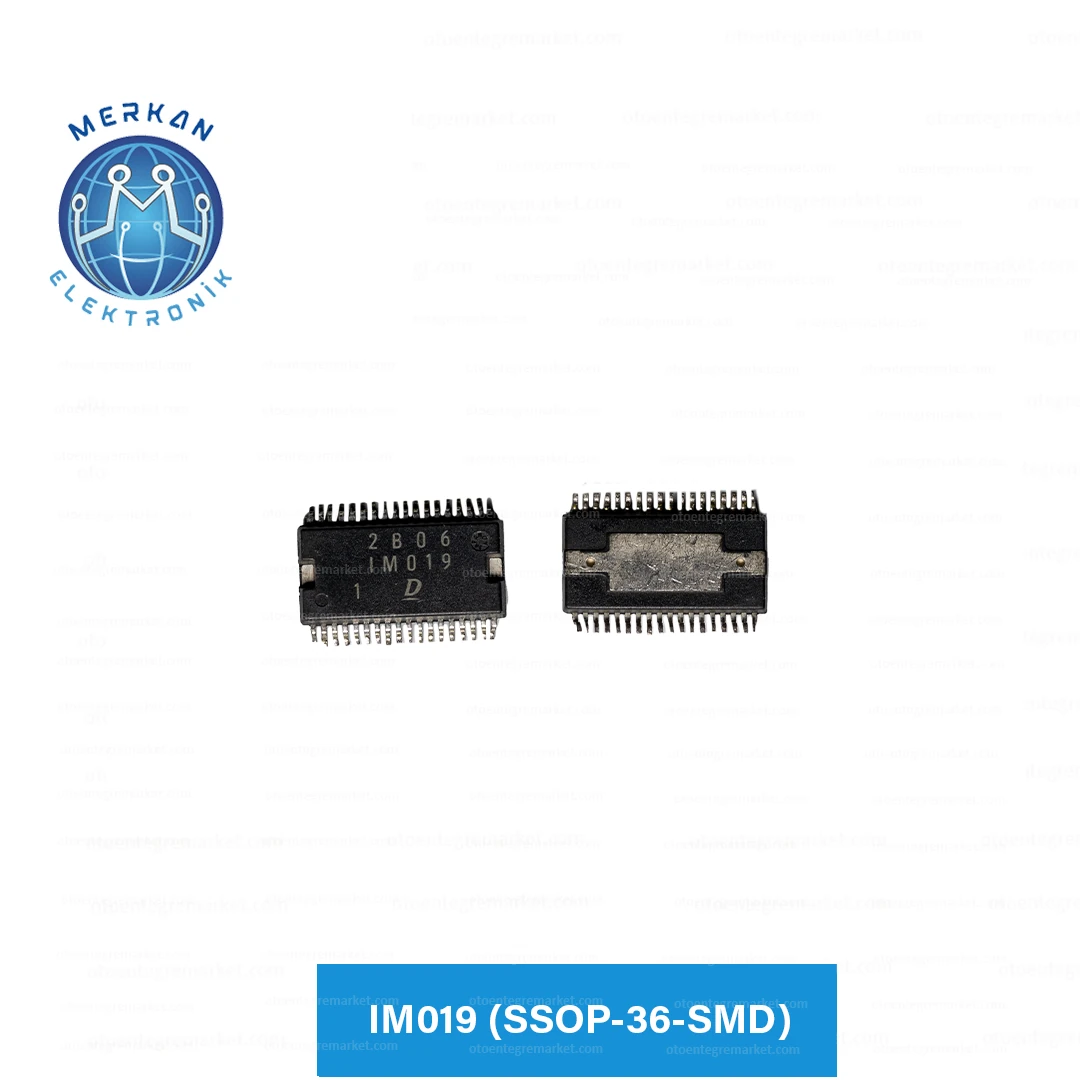 IM019 (SSOP-36-SMD) ORİJİNAL OTO BEYİN TAMİR ENTEGRELERİ MERKAN ELEKTRONİK