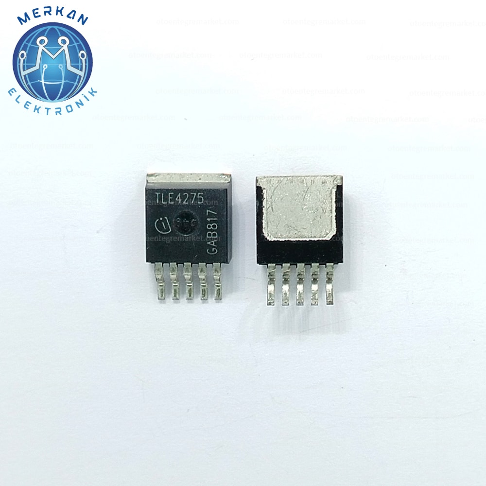 TLE4275G-4275G (TO-263-5-SMD)ORİJİNAL OTO BEYİN TAMİR ENTEGRELERİ MERKAN ELEKTRONİK