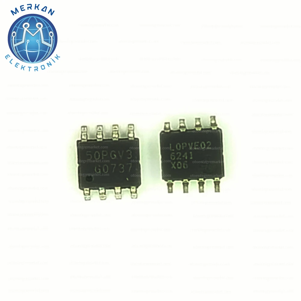 50PGV3 (SOP-8-SMD) ORİJİNAL OTO BEYİN TAMİR ENTEGRELERİ MERKAN ELEKTRONİK