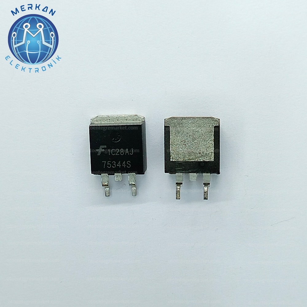 HUFA75344S (TO-263-SMD) ORİJİNAL OTO BEYİN TAMİR ENTEGRELERİ MERKAN ELEKTRONİK