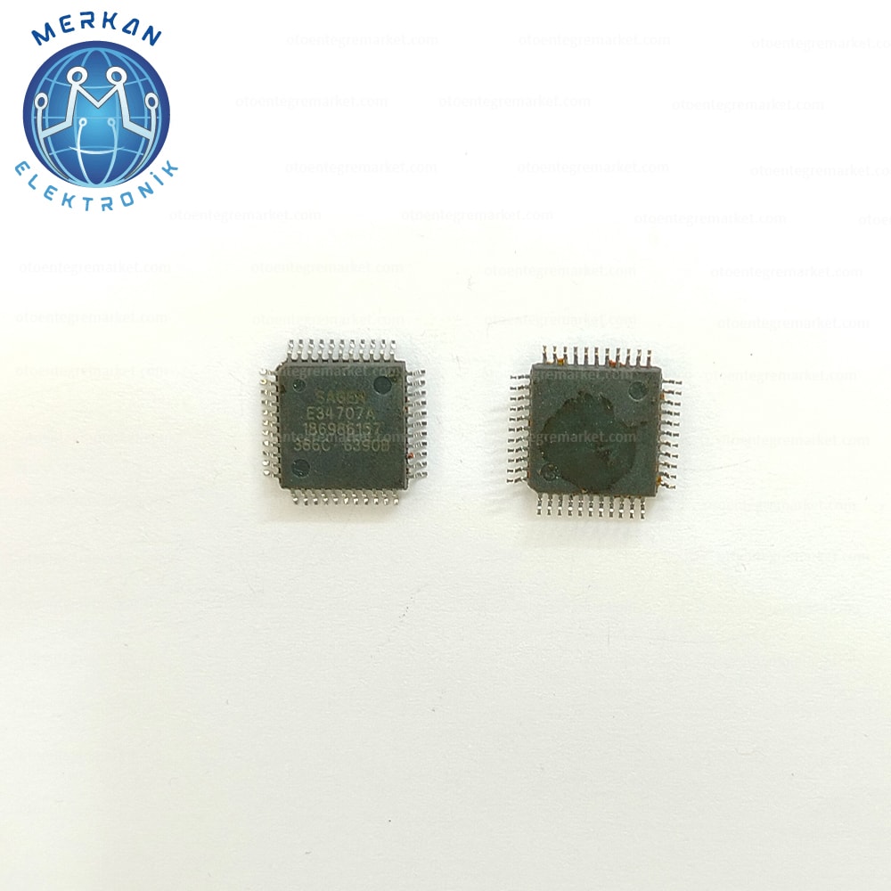 E34707A SAGEM (QFP-44-SMD)ORİJİNAL OTO BEYİN TAMİR ENTEGRELERİ MERKAN ELEKTRONİK
