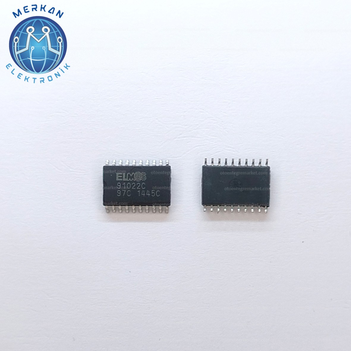 ELMOS 91022C-91022B (SOP-20-SMD) ORİJİNAL OTO BEYİN TAMİR ENTEGRELERİ MERKAN ELEKTRONİK