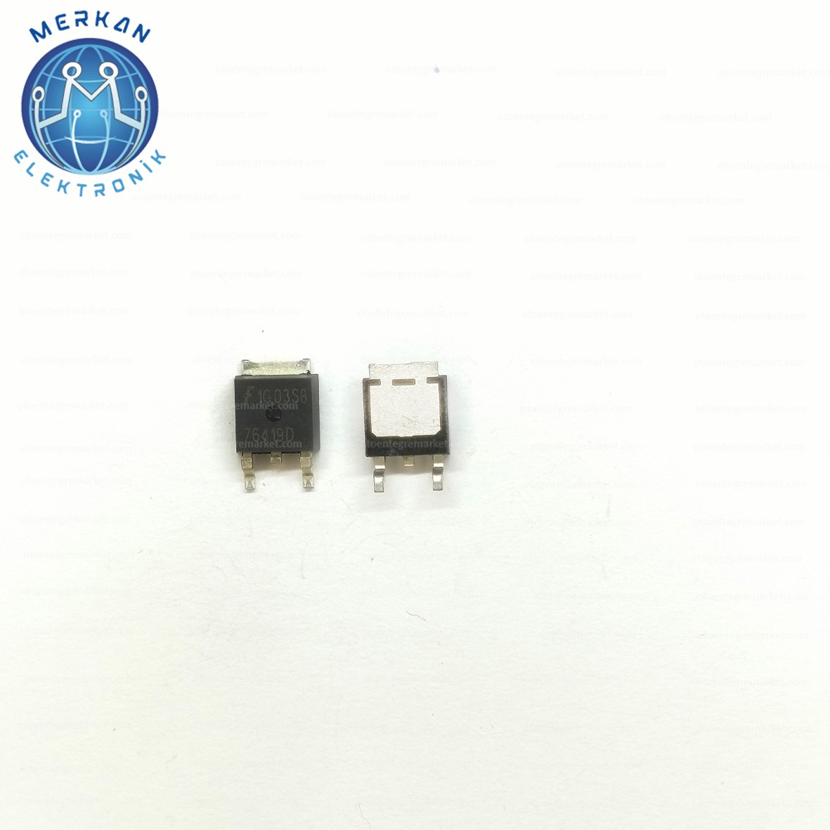 HUF76419D3ST (TO-252-SMD) ORİJİNAL OTO BEYİN TAMİR ENTEGRELERİ MERKAN ELEKTRONİK