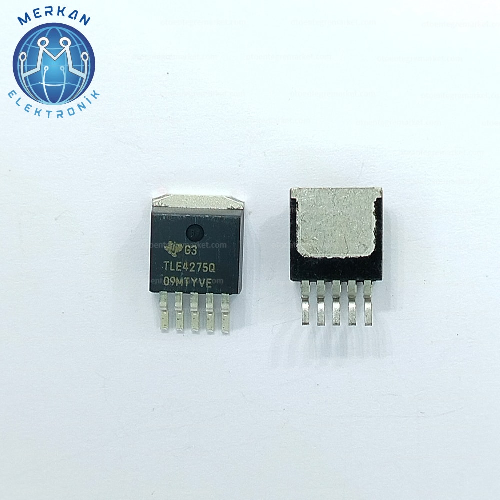 TLE4275-Q1 (TO-263-5-SMD)ORİJİNAL OTO BEYİN TAMİR ENTEGRELERİ MERKAN ELEKTRONİK