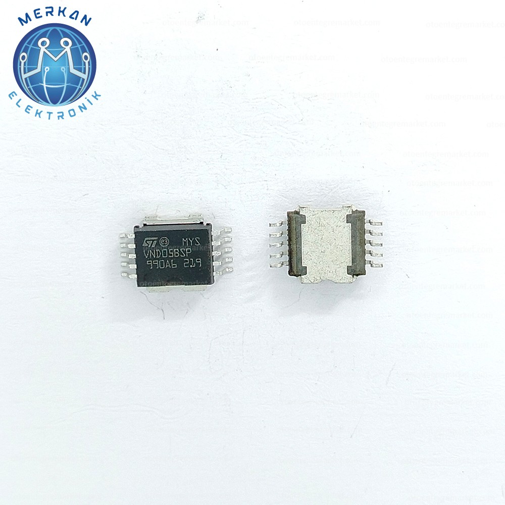 VND05BSP (PSOP-10-SMD) ORİJİNAL OTO BEYİN TAMİR ENTEGRELERİ MERKAN ELEKTRONİK