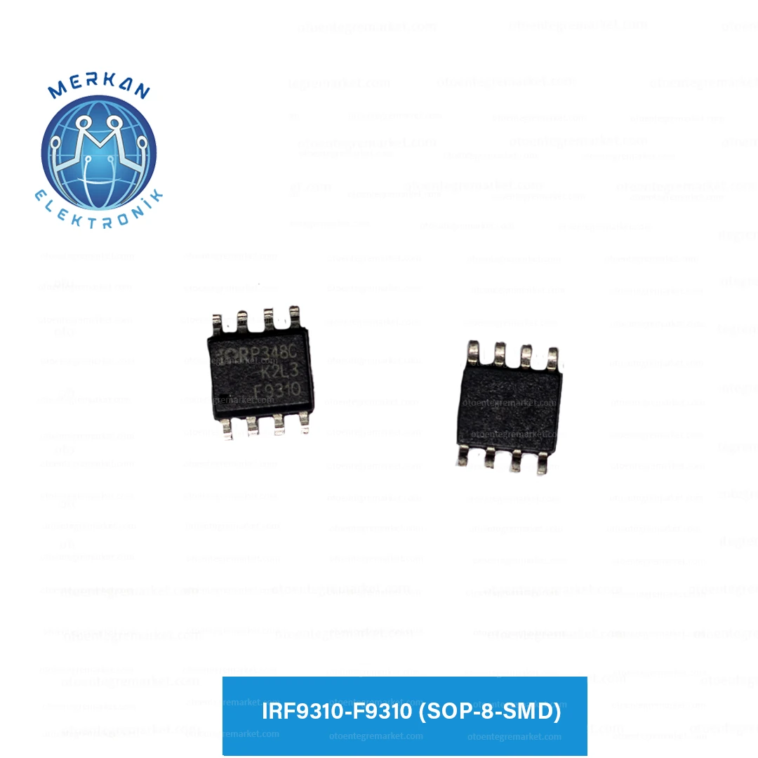IRF9310-F9310 (SOP-8-SMD) ORİJİNAL OTO BEYİN TAMİR ENTEGRELERİ MERKAN ELEKTRONİK
