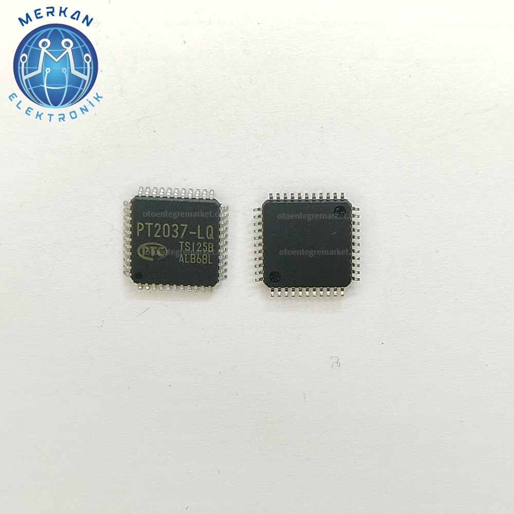 PT2037-LQ (QFP-44-SMD)ORİJİNAL OTO BEYİN TAMİR ENTEGRELERİ MERKAN ELEKTRONİK