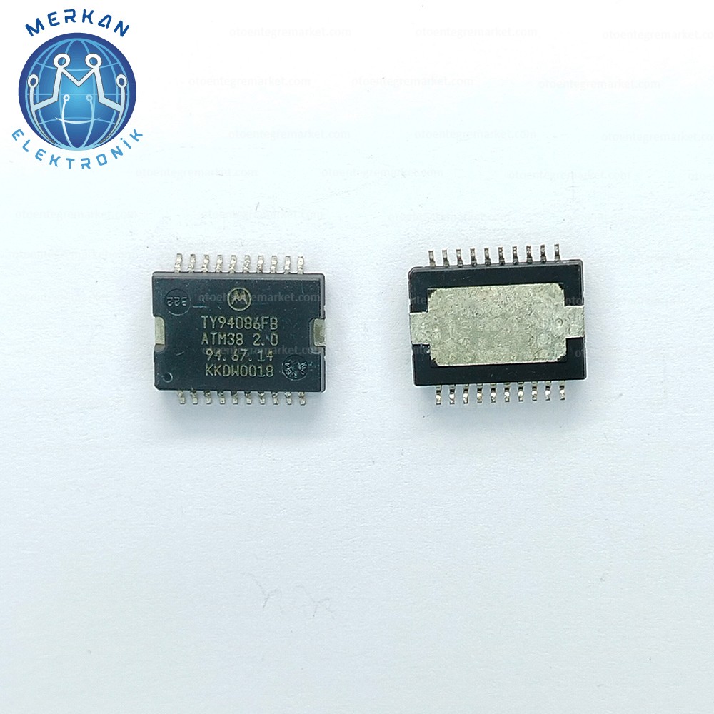 TY94086FB ATM38 2.0 (HSOP-20-SMD) ORİJİNAL OTO BEYİN TAMİR ENTEGRELERİ MERKAN ELEKTRONİK