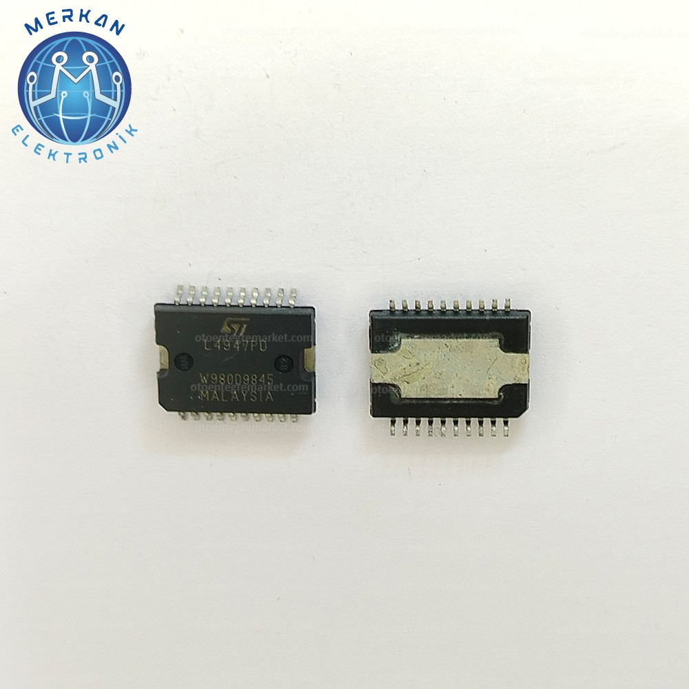 L4947PD (HSOP-20-SMD)ORİJİNAL OTO BEYİN TAMİR ENTEGRELERİ MERKAN ELEKTRONİK