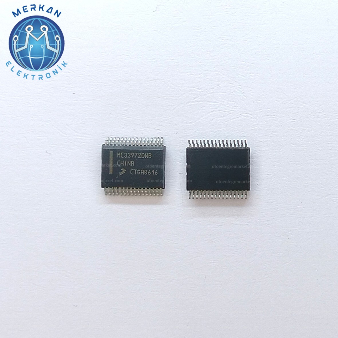MC33972DWB (SSOP-32-SMD) ORİJİNAL OTO BEYİN TAMİR ENTEGRELERİ MERKAN ELEKTRONİK