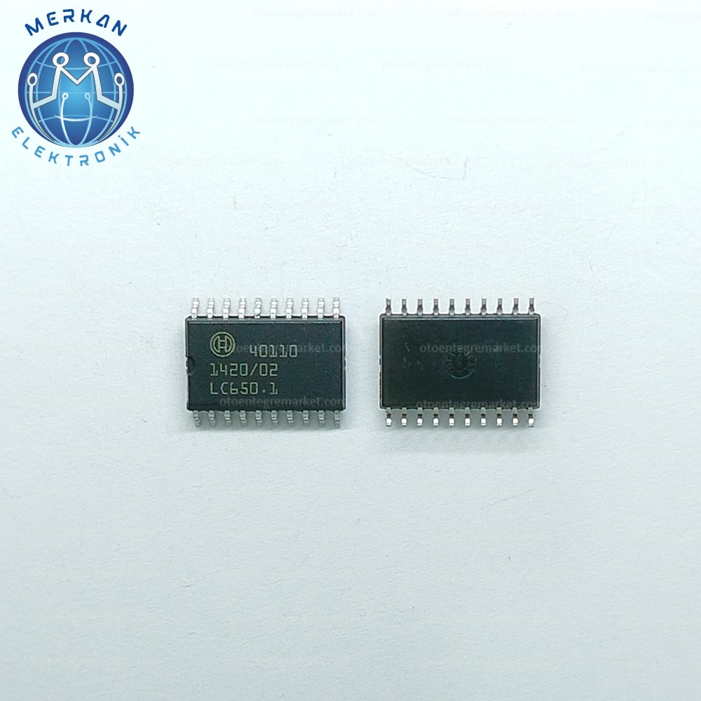 BOSCH 40110 (SOP-20-SMD) ORİJİNAL OTO BEYİN TAMİR ENTEGRELERİ MERKAN ELEKTRONİK
