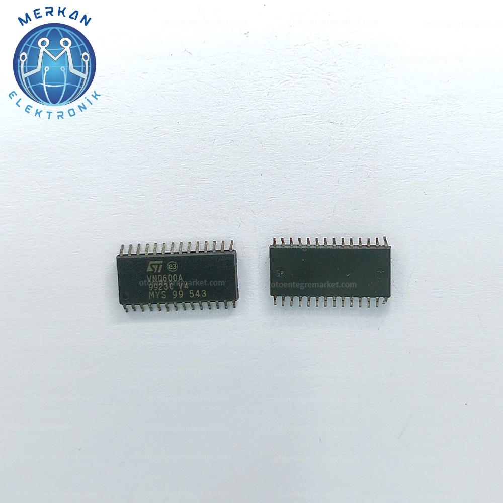 VNQ600A-AP (SOP-28-SMD) ORİJİNAL OTO BEYİN TAMİR ENTEGRELERİ MERKAN ELEKTRONİK