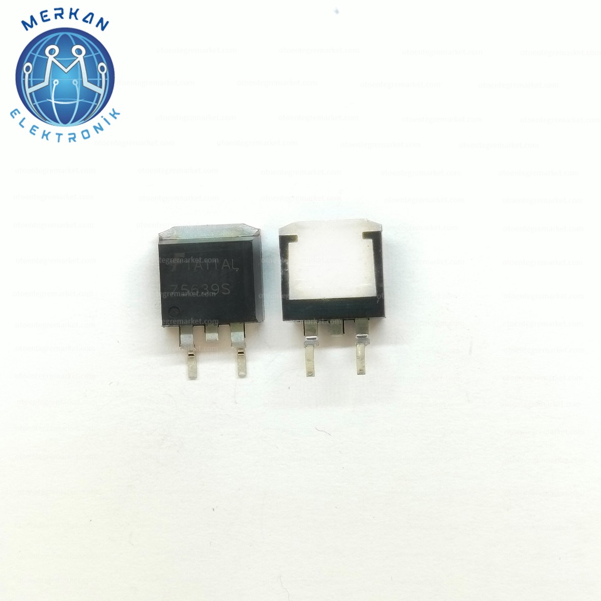 HUF75639S (TO-263-SMD) ORİJİNAL OTO BEYİN TAMİR ENTEGRELERİ MERKAN ELEKTRONİK