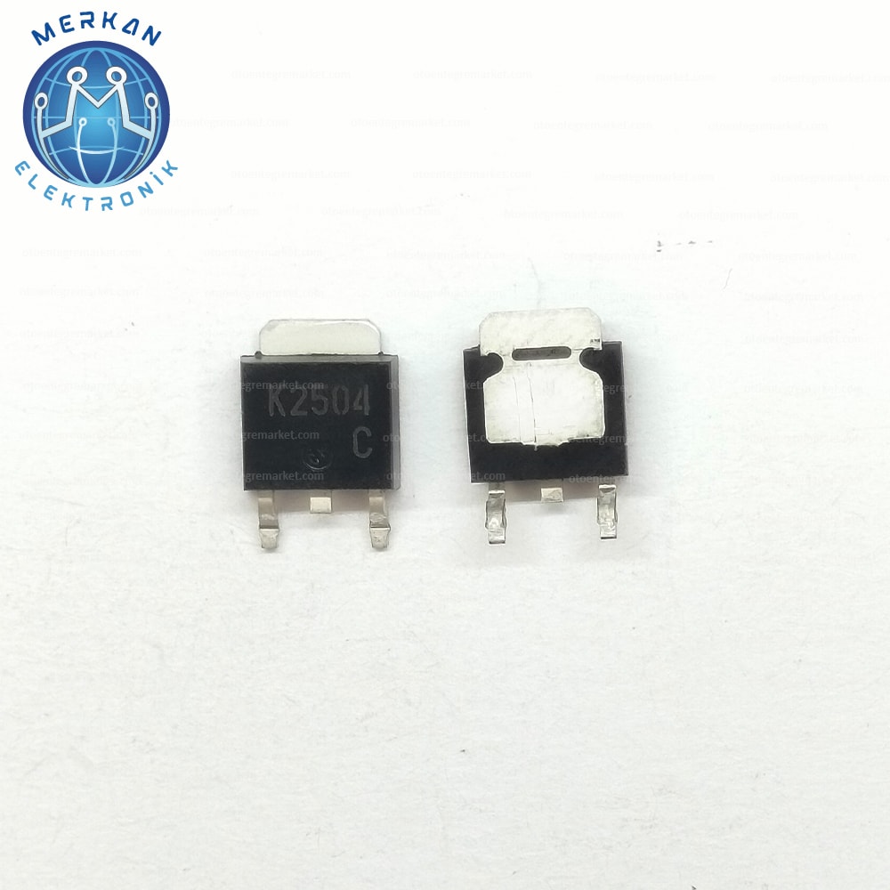 K2504 (TO-252-SMD) ORİJİNAL OTO BEYİN TAMİR ENTEGRELERİ MERKAN ELEKTRONİK