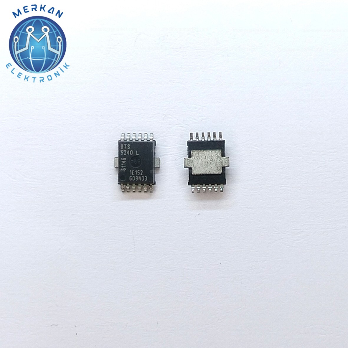 BTS5240L (HSOP-12-SMD)   ORİJİNAL OTO BEYİN TAMİR ENTEGRELERİ MERKAN ELEKTRONİK