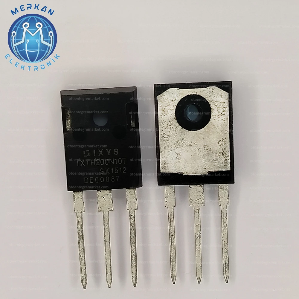 IXTH200N10T (TO-247-ZİP-3) ORİJİNAL OTO BEYİN TAMİR ENTEGRELERİ MERKAN ELEKTRONİK