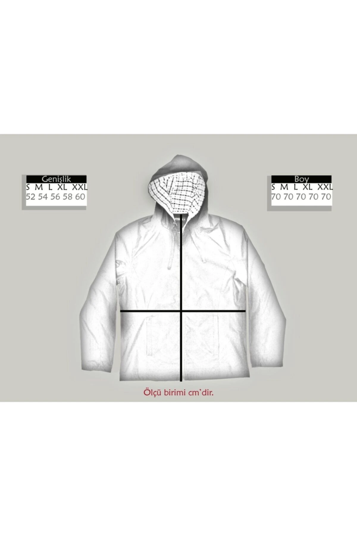 Kadın Siyah  Kapüşonlu Yağmurluk Rüzgarlık