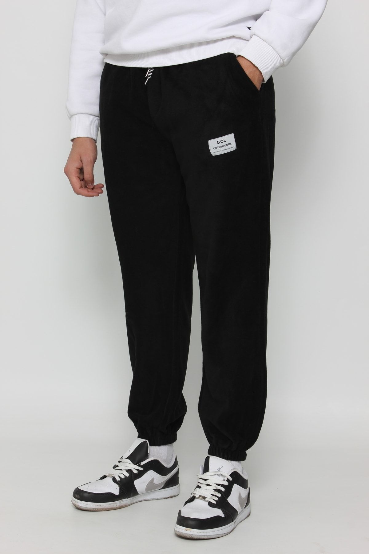 Erkek Oversize Polar Eşofman Alt