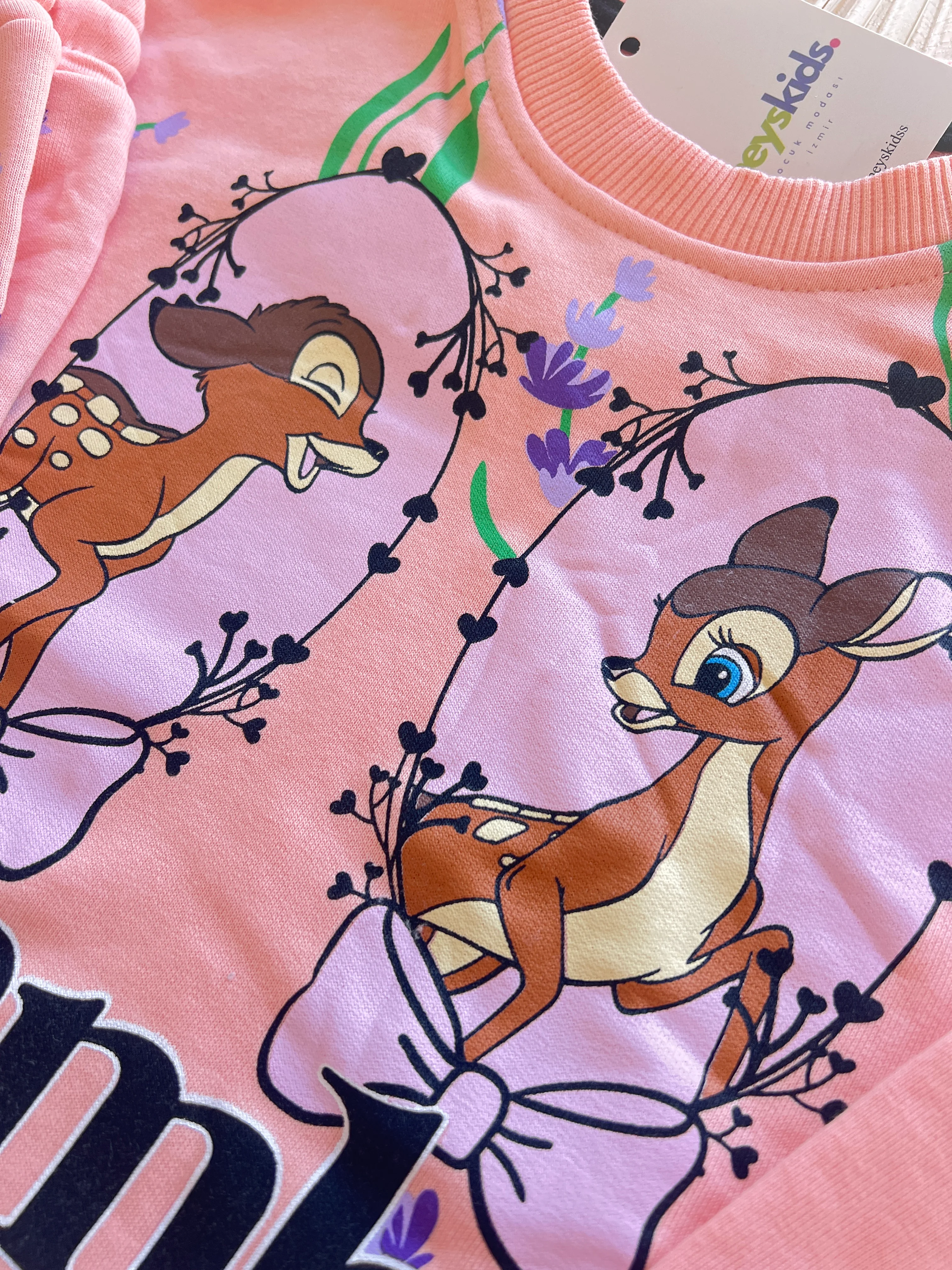 Lavanta Bambi Kız Çocuk Takım 