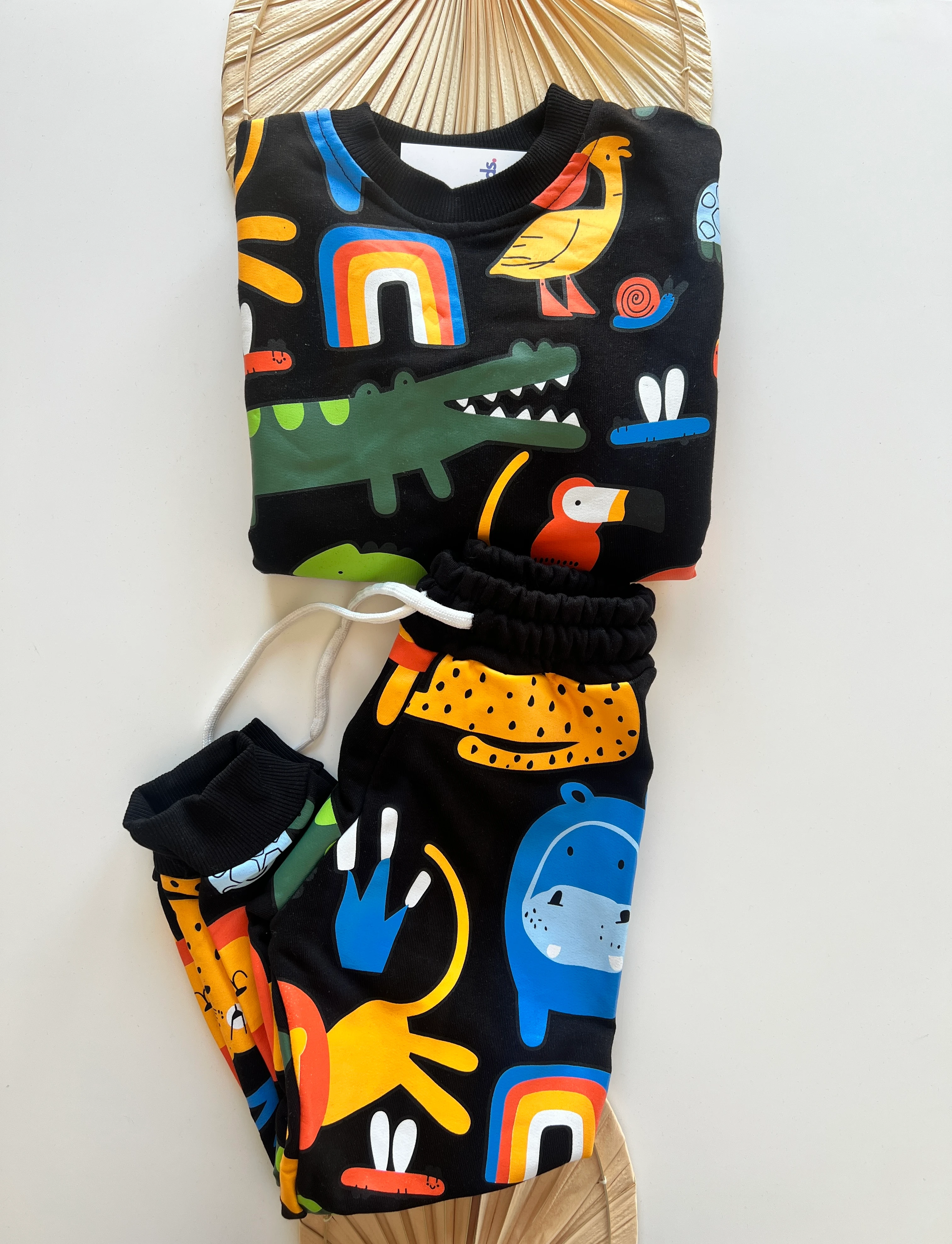 Karma Baskılı Erkek Çocuk Takım 