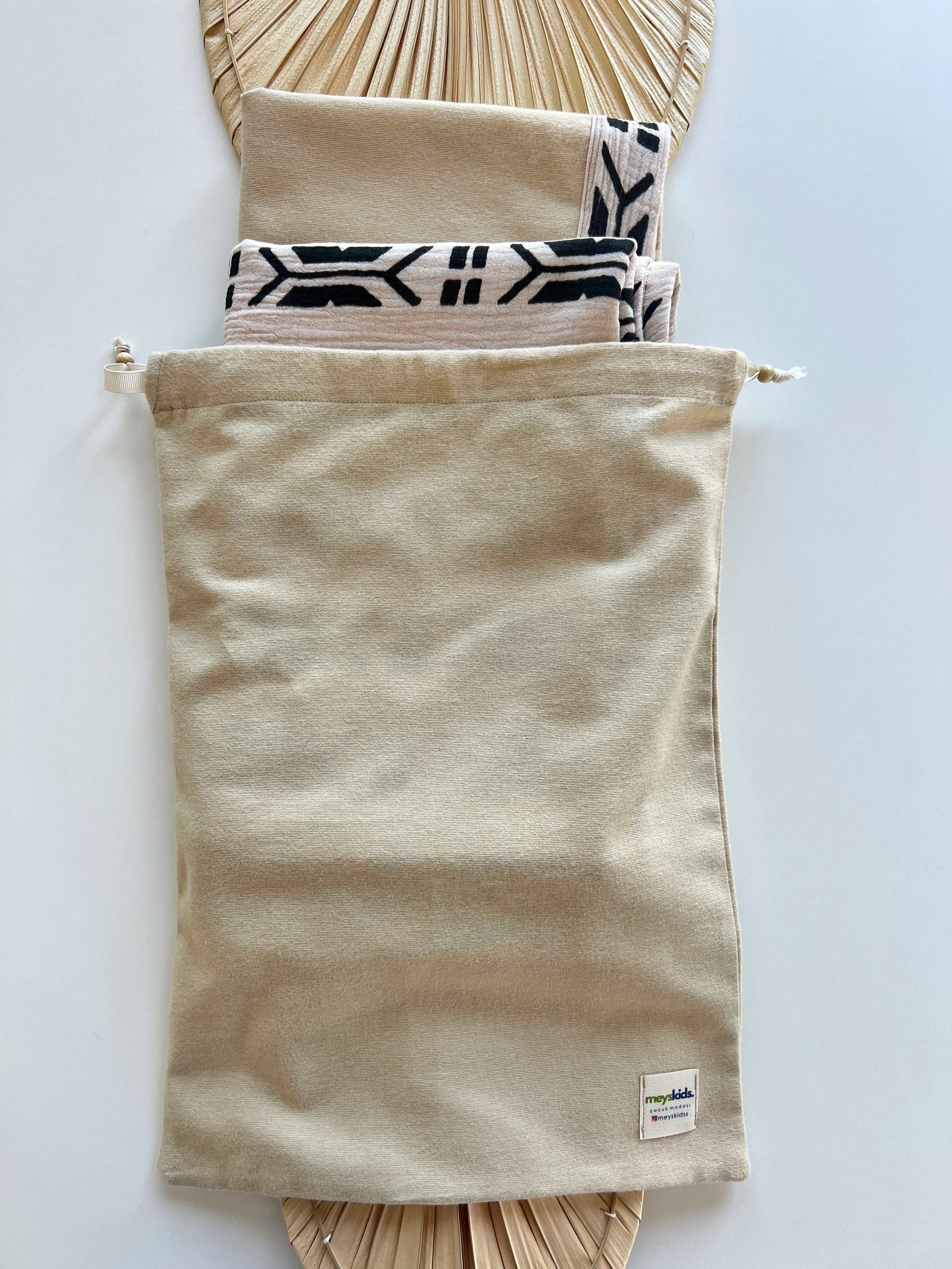 Etnik Minimal 3'lü Battaniye Seti