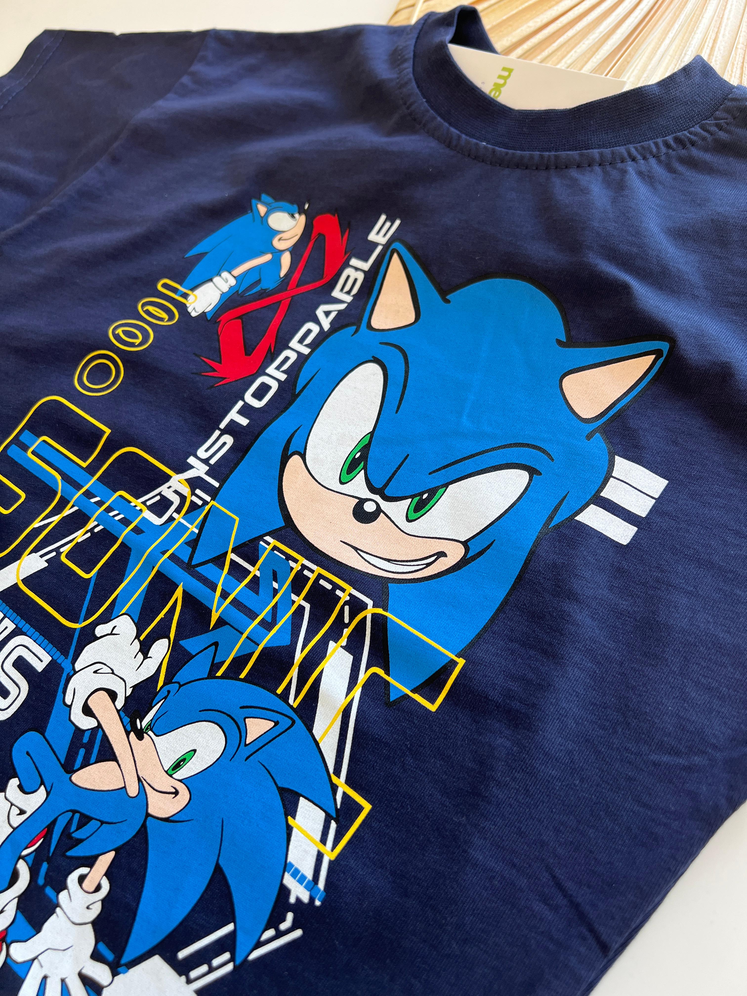  Let's Go Sonic Baskılı Erkek Çocuk Takım