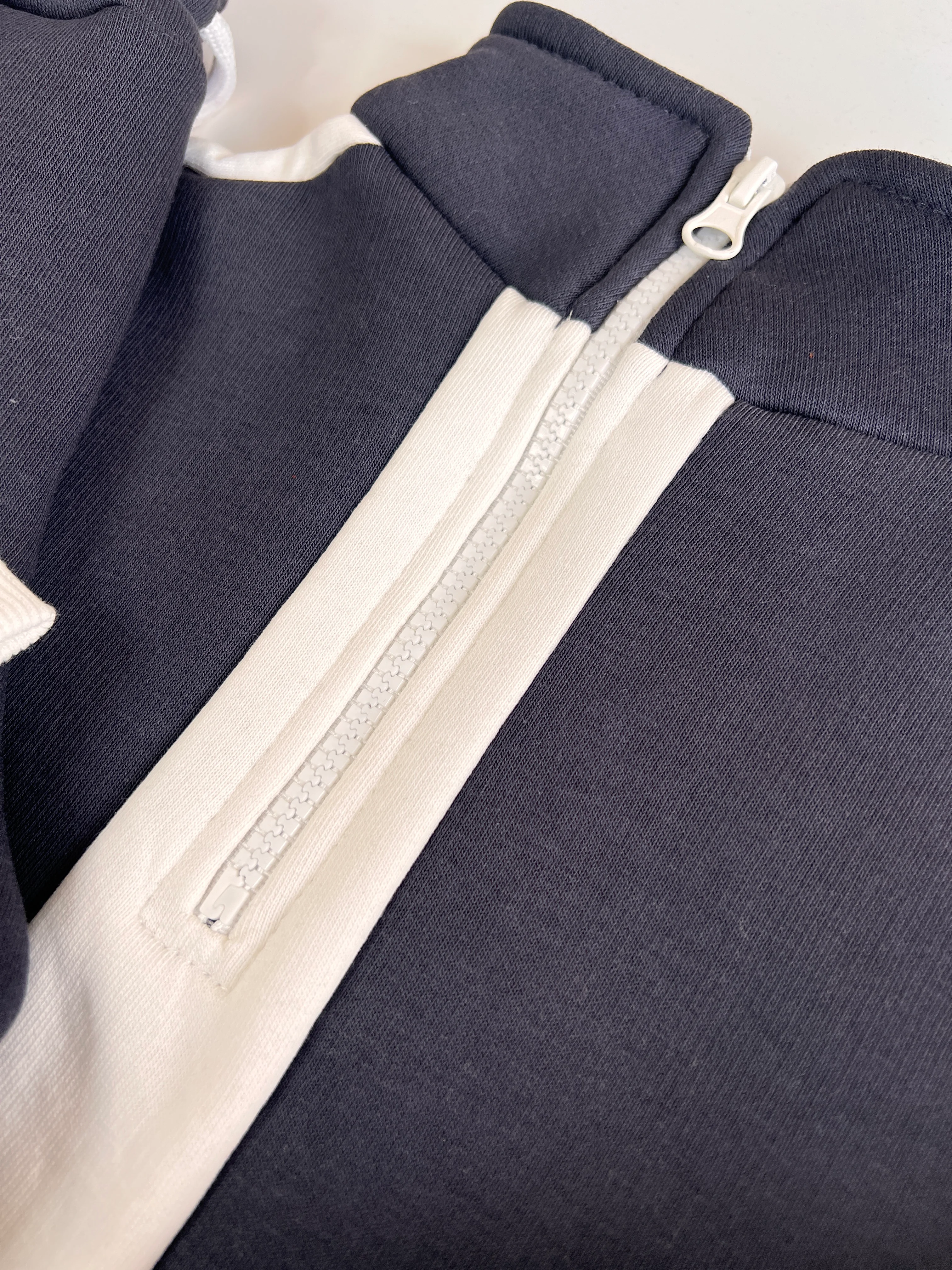 Fermuarlı Şardonlu Kız Çocuk Takım