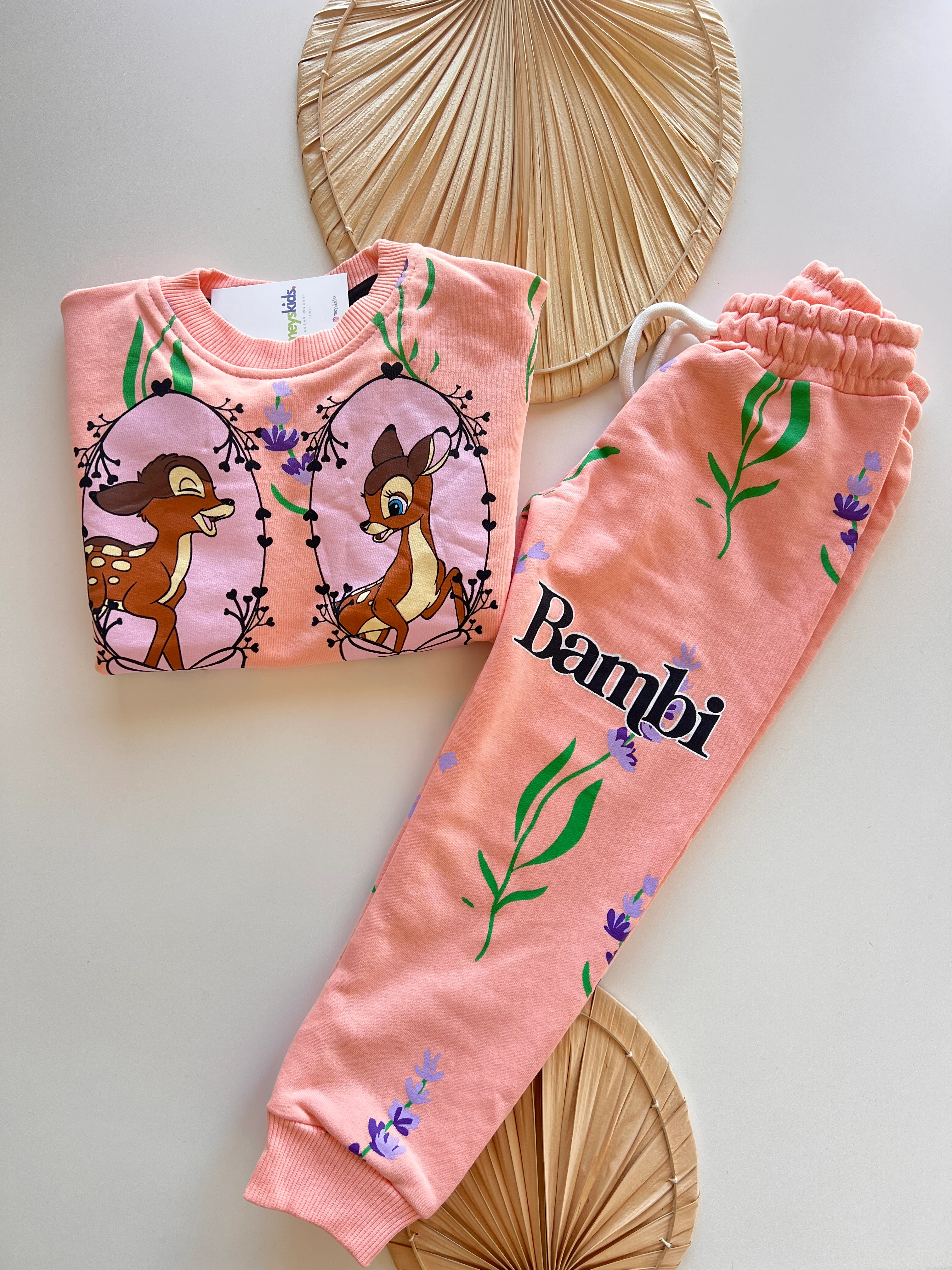 Lavanta Bambi Kız Çocuk Takım 