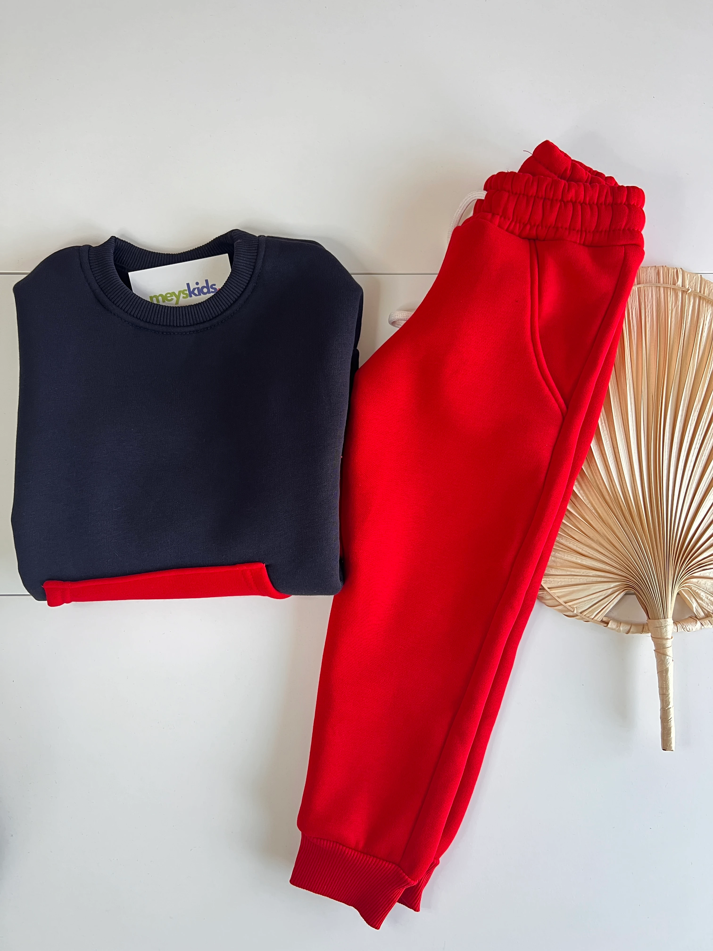 Kanguru Cepli Şardonlu Erkek Çocuk  Takım