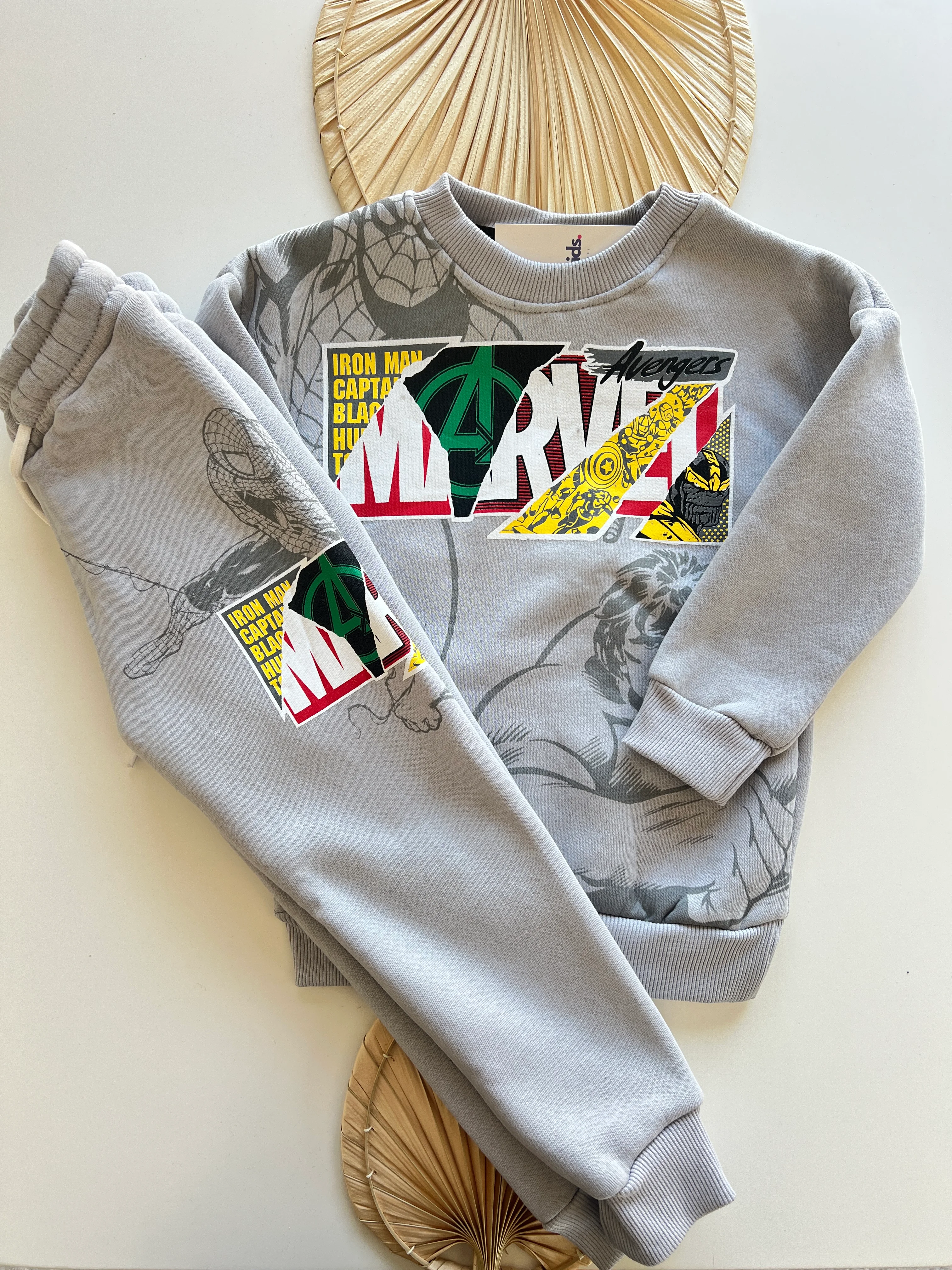 Marvel Avengers Şrdonlu Erkek Çocuk Takım